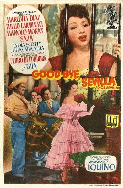 Movie poster for Good Bye, Sevilla (1955)