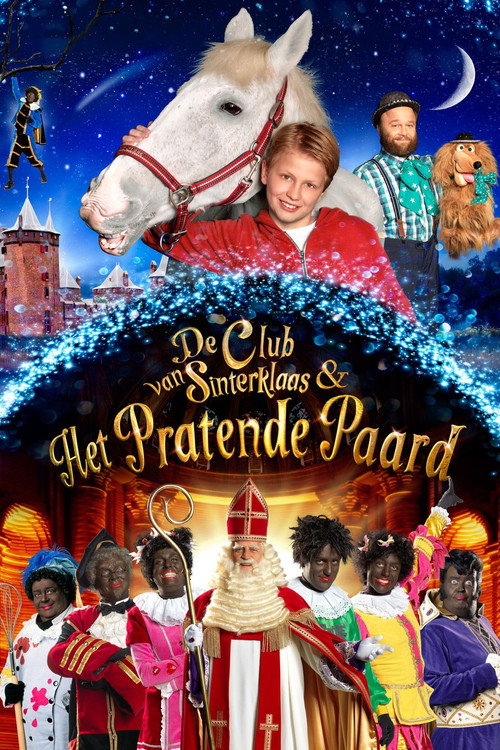 Movie poster for De Club van Sinterklaas & Het Pratende Paard (2014)
