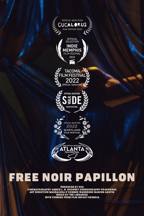 Movie poster for Free Noir Papillon (2022)
