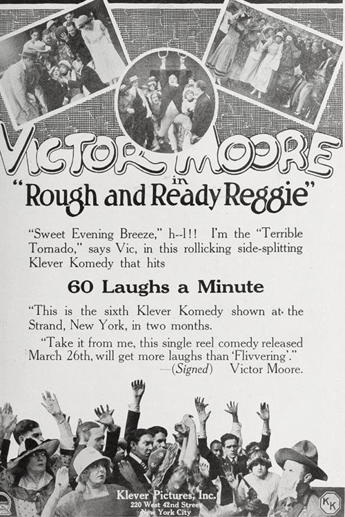 Movie poster for Rough and Ready Reggie (1917)