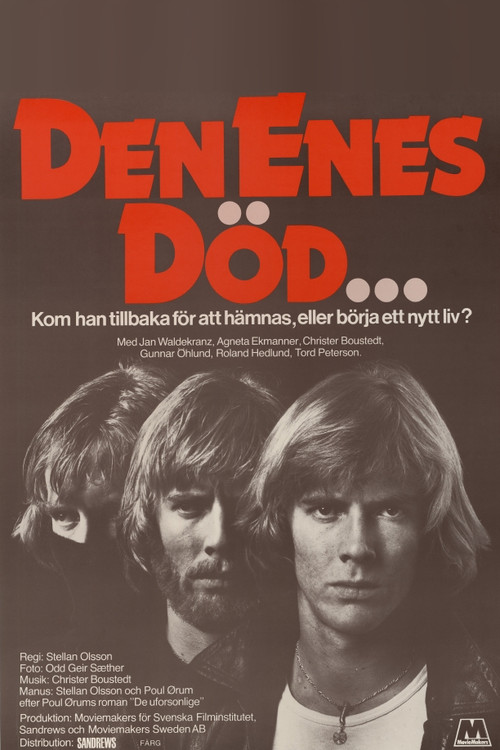 Movie poster for Den enes död (1980)