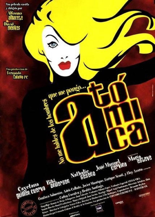 Movie poster for Atómica (1998)