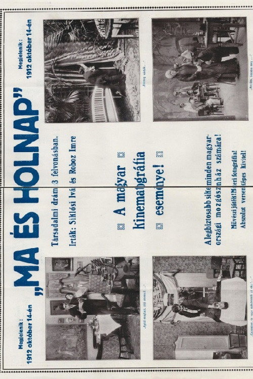Movie poster for Today and Tomorrow (1912)