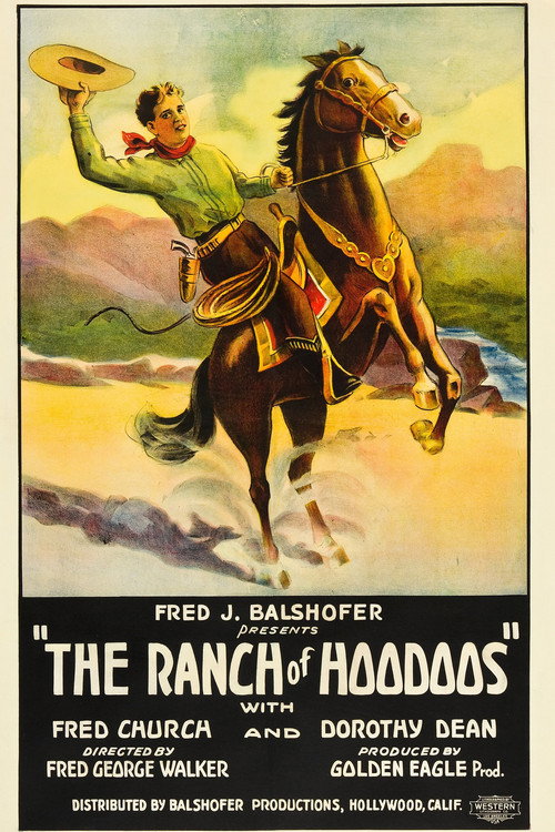 Movie poster for The Ranch of the Hoodoos (1926)