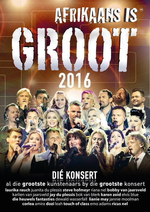 Movie poster for Afrikaans is Groot 2016 (2016)