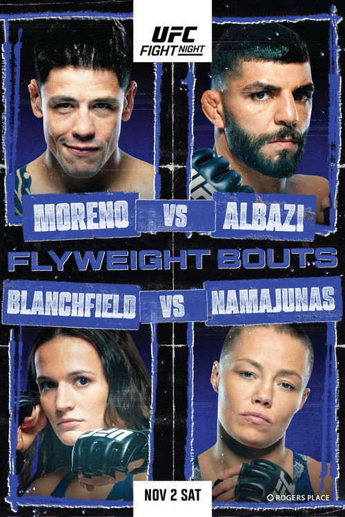 Movie poster for UFC Fight Night 246: Moreno vs. Albazi (2024)