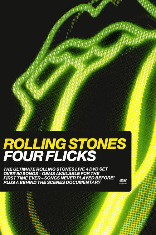 Movie poster for The Rolling Stones: Four Flicks – Stadium Show (2003)