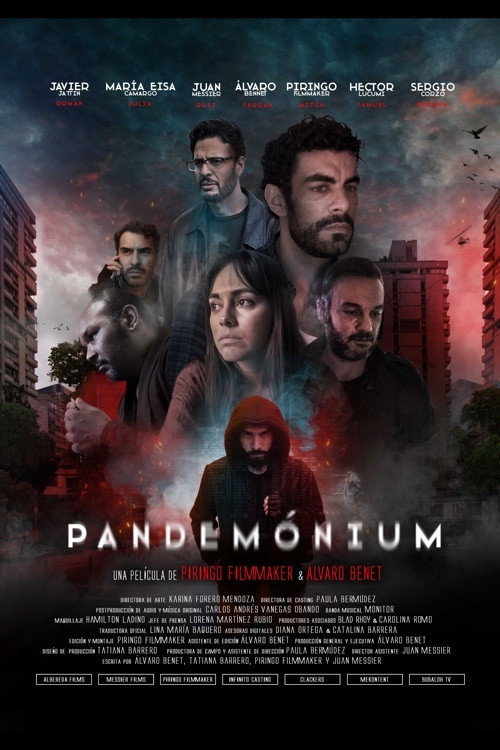 Movie poster for Pandemónium (2022)
