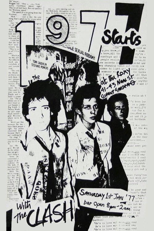 Movie poster for The Clash: New Year's Day '77 (2015)