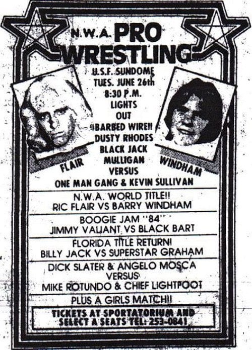 Movie poster for NWA Boogie Jam (1984)