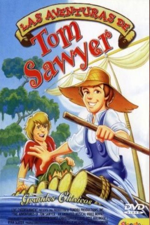 Movie poster for The Animated Adventures of Tom Sawyer (1998)