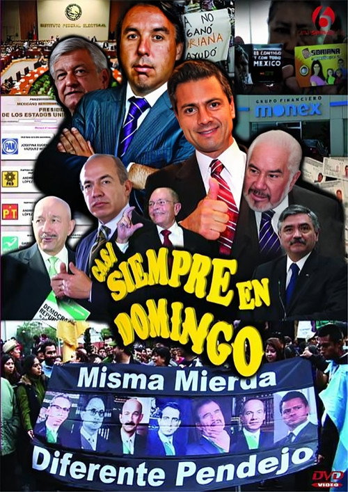 Movie poster for Casi siempre en domingo (2012)
