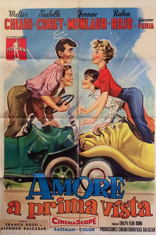 Movie poster for Love at First Sight (1958)