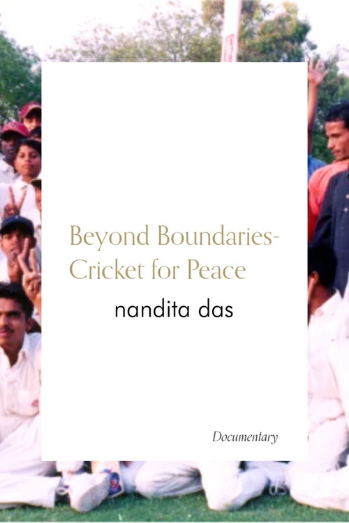 Movie poster for Beyond Boundaries - Cricket for Peace (2004)