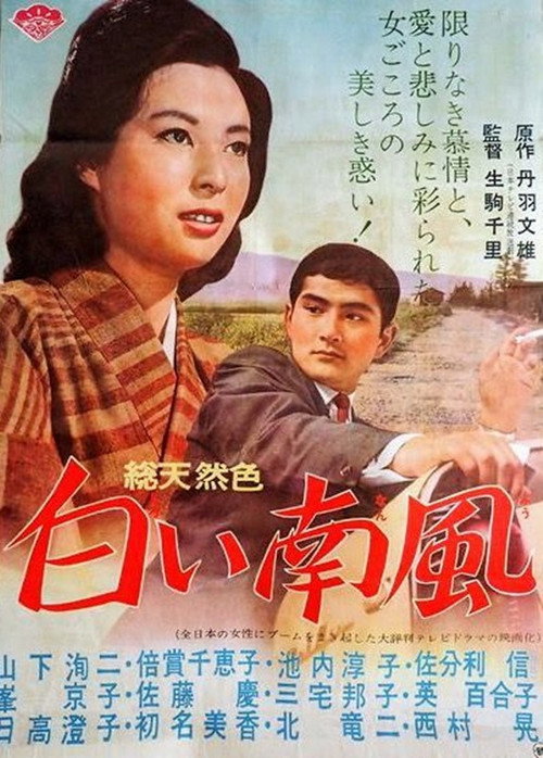 Movie poster for Shiroi minamikaze (1961)