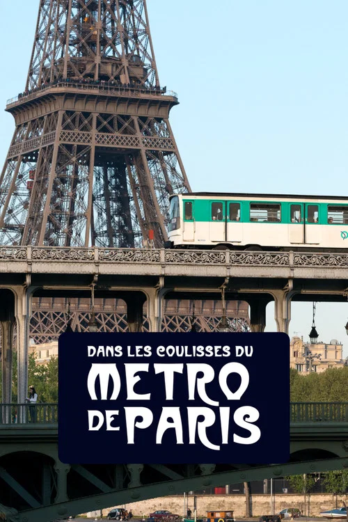 Movie poster for Dans les coulisses du métro de Paris (2016)