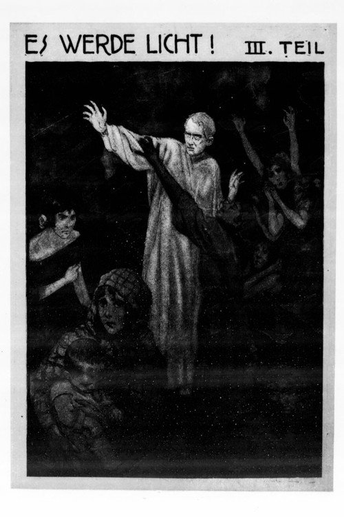 Movie poster for Es werde Licht! 3. Teil (1918)