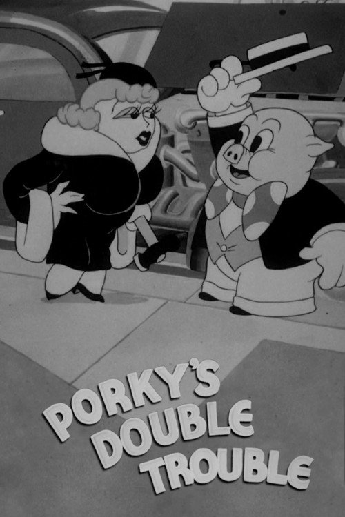 Movie poster for Porky's Double Trouble (1937)