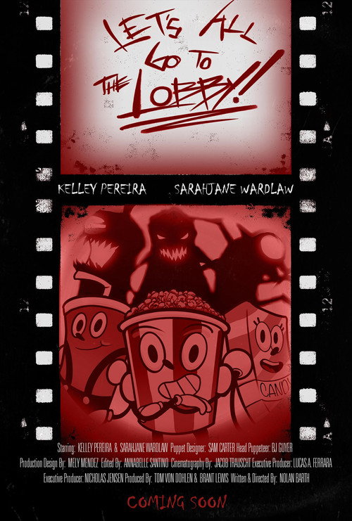 Movie poster for Let's All Go to the Lobby! (2021)