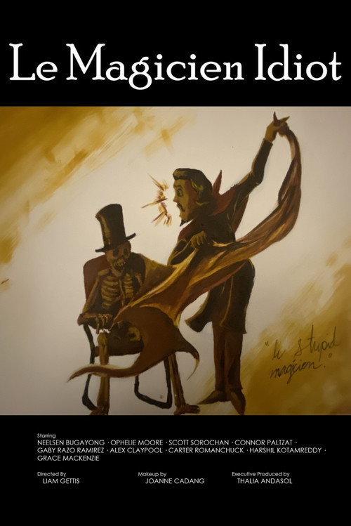Movie poster for The Idiot Magician (2025)