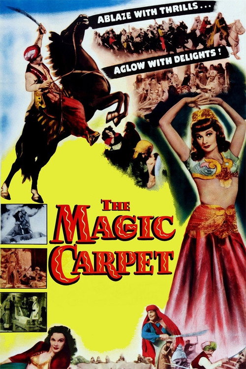 Movie poster for The Magic Carpet (1951)