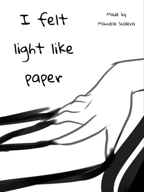 Movie poster for I felt light like paper (2022)