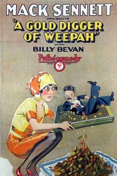 Movie poster for Gold Digger of Weepah (1927)