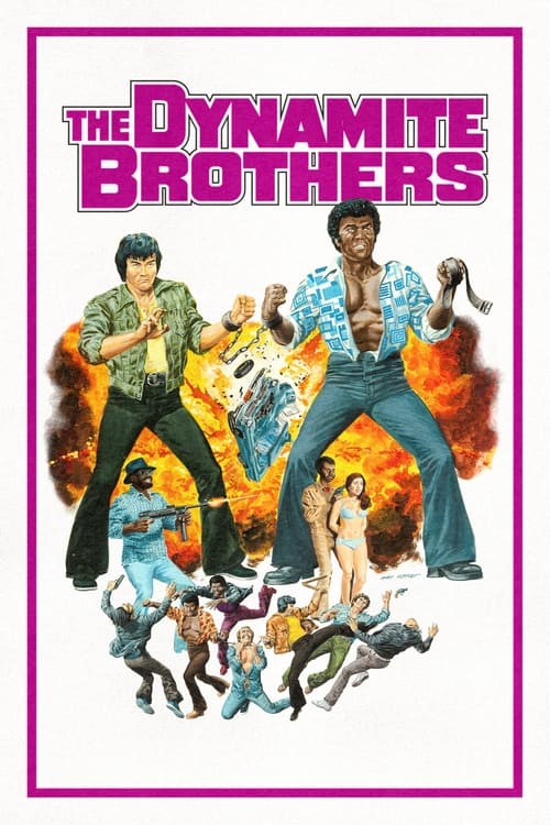 Movie poster for The Dynamite Brothers (1974)