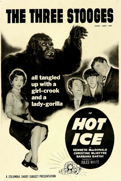 Movie poster for Hot Ice (1955)