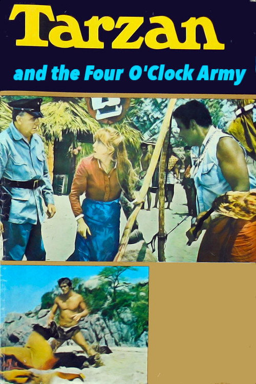 Movie poster for Tarzan and the Four O'Clock Army (1968)