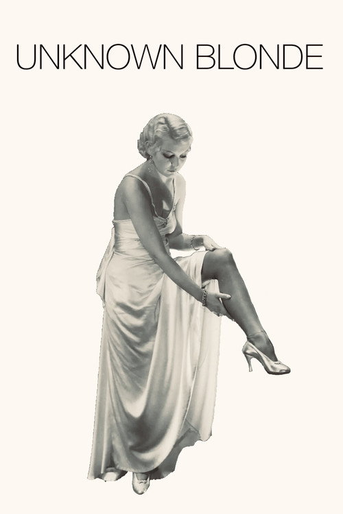 Movie poster for Unknown Blonde (1934)