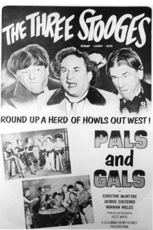 Movie poster for Pals and Gals (1954)