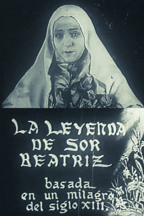 Movie poster for La Légende de sœur Béatrix (1923)