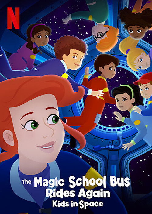 Movie poster for The Magic School Bus Rides Again: Kids in Space (2020)