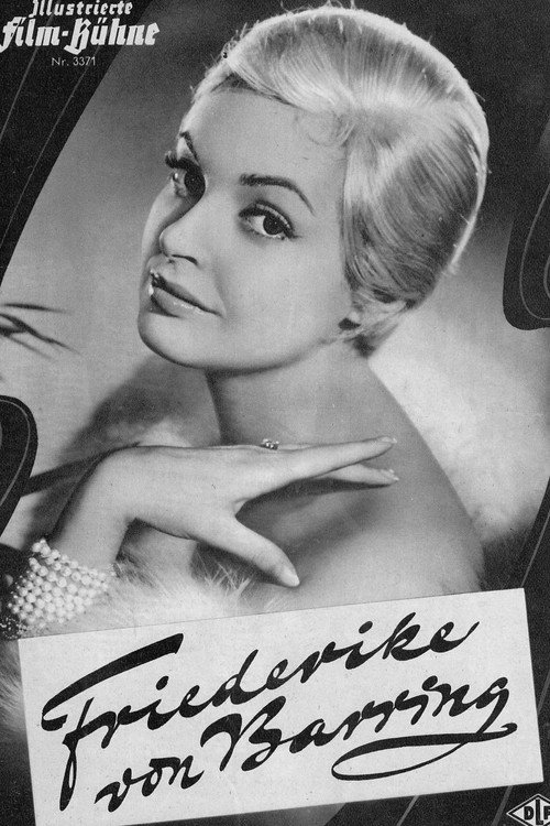 Movie poster for Friederike von Barring (1956)