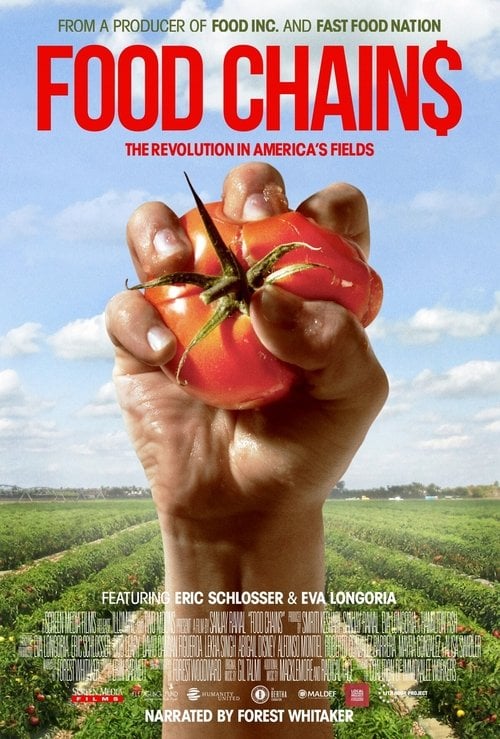 Movie poster for Food Chains (2014)