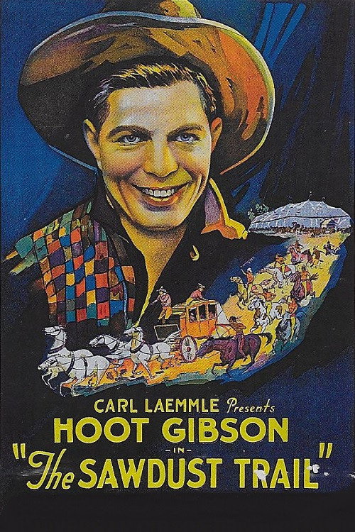 Movie poster for The Sawdust Trail (1924)