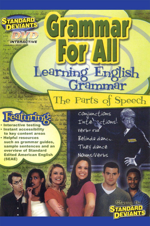 Movie poster for The Standard Deviants: The Split-Infinitive World of English Grammar