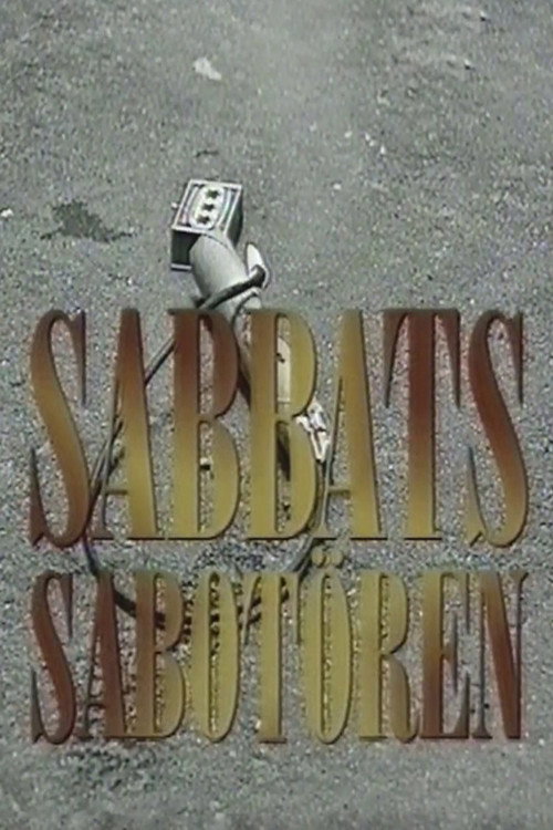 Movie poster for Sabbatssabotören (1993)