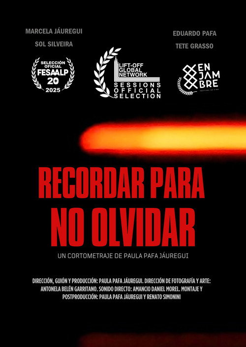Movie poster for Remembering So We Don't Forget (2025)
