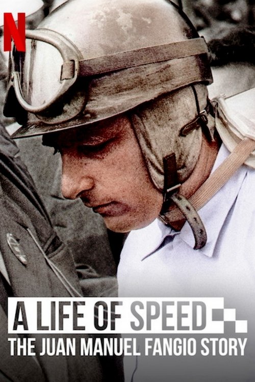 Movie poster for A Life of Speed: The Juan Manuel Fangio Story (2020)
