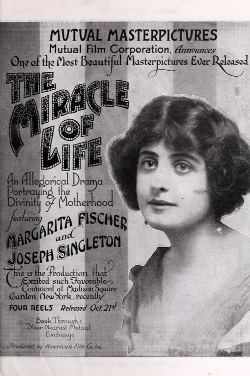 Movie poster for The Miracle of Life (1915)