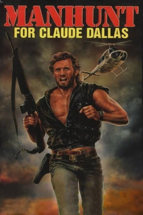 Movie poster for Manhunt for Claude Dallas (1986)