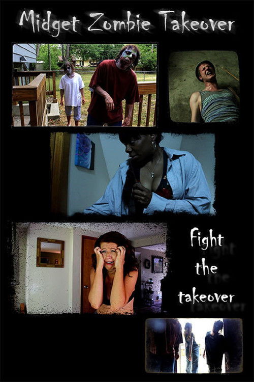 Movie poster for Midget Zombie Takeover (2013)