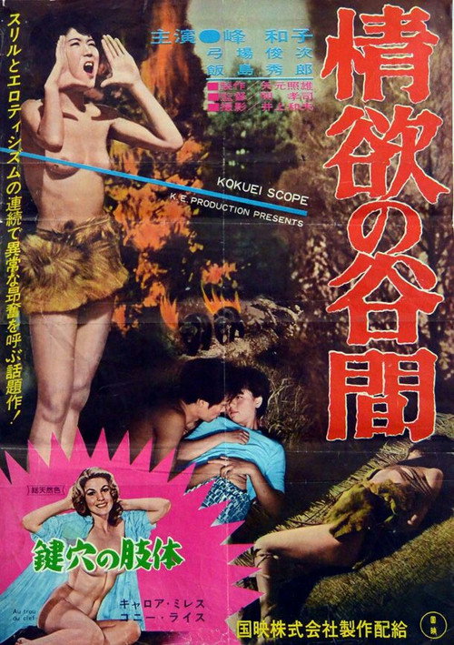 Movie poster for Jôyoku no tanima (1962)