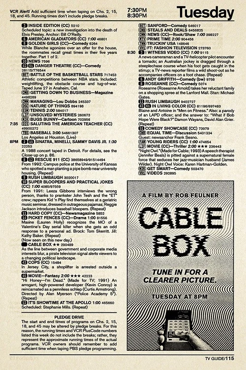 Movie poster for Cable Box (2021)