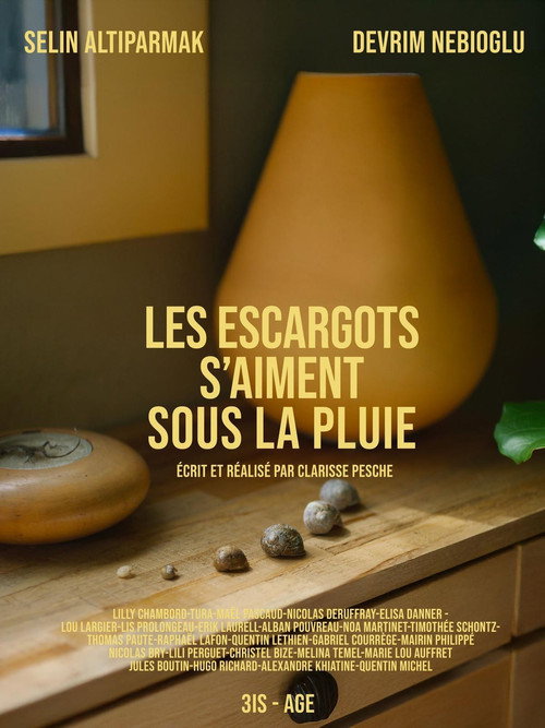 Movie poster for Snails love each other under the rain