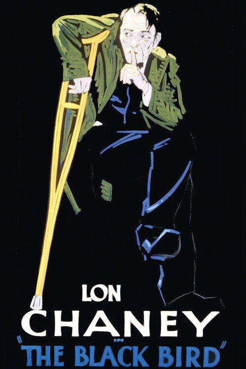 Movie poster for The Blackbird (1926)