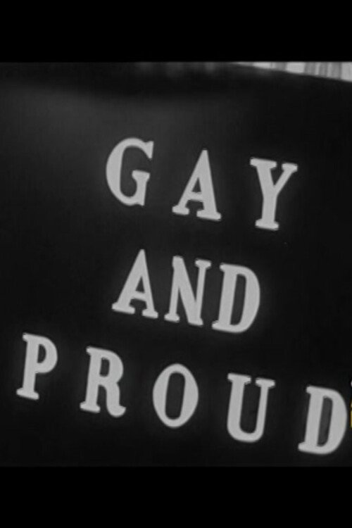 Movie poster for Gay and Proud (1970)