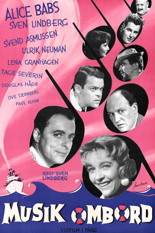 Movie poster for Musik ombord (1958)